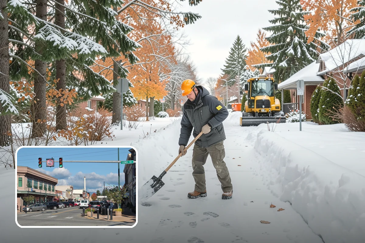 Parking Lot Salting in Monroe, Snohomish County, WA - Effective across typical lowland ice temperatures