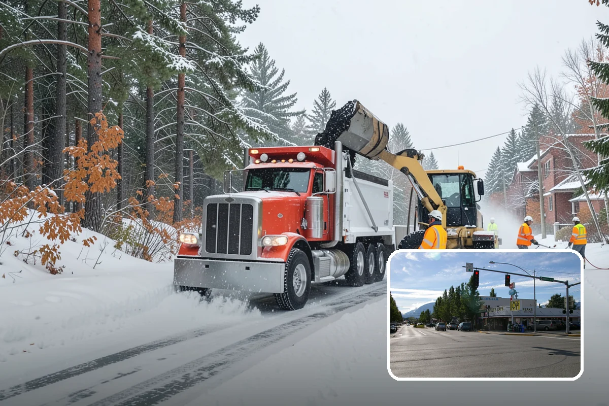 Parking Lot Salting in North Bend, King County, WA - Effective across typical lowland ice temperatures