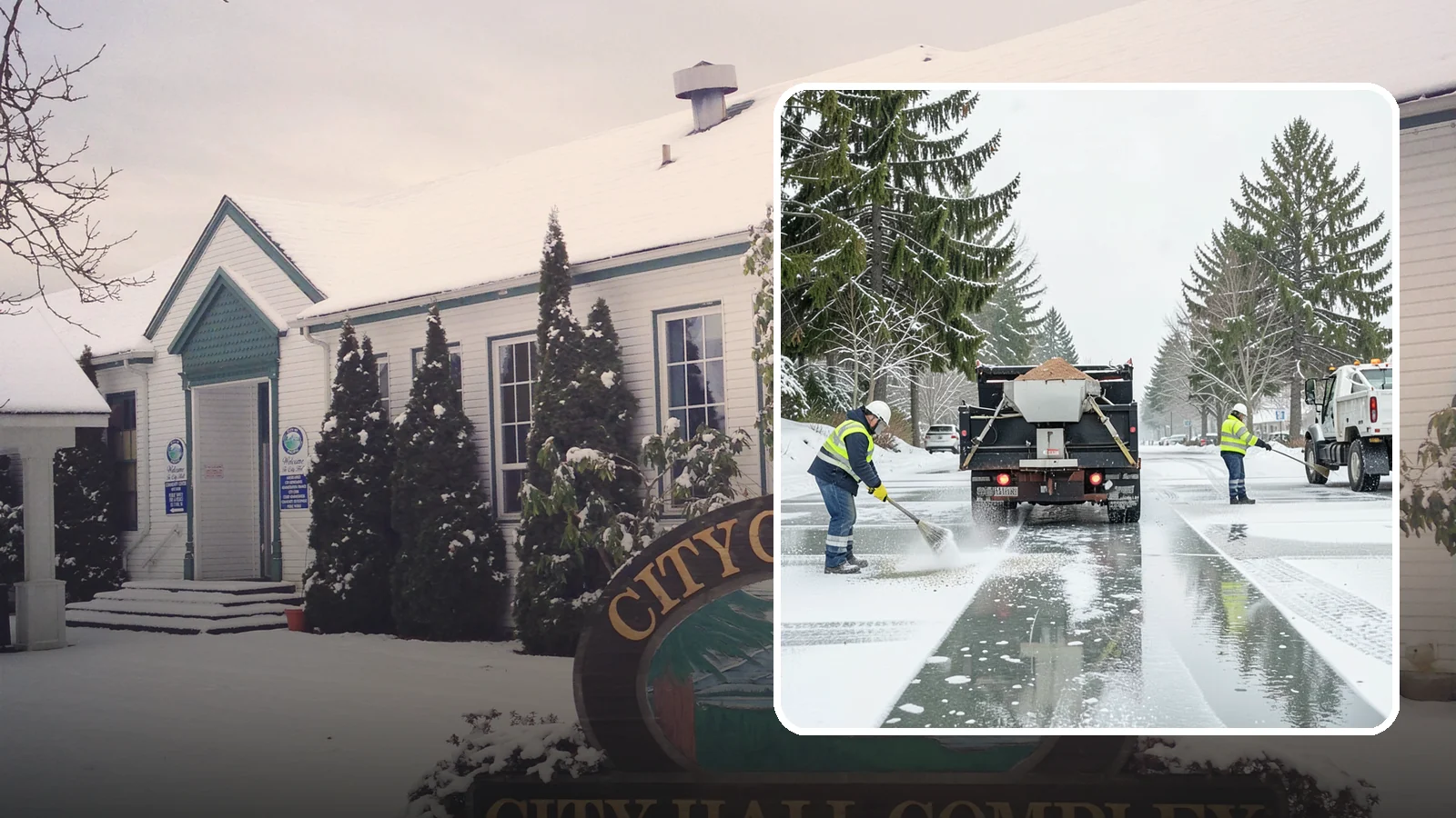 Parking Lot Salting in Pacific, King County, WA - We apply road salt to commercial lots to melt ice and keep pavement clear through typical Western Washington cold.