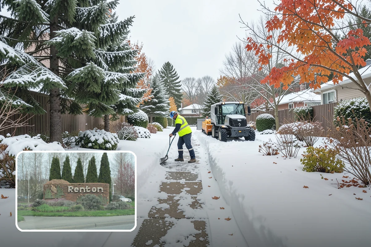 Parking Lot Salting in Renton, King County, WA - Effective across typical lowland ice temperatures