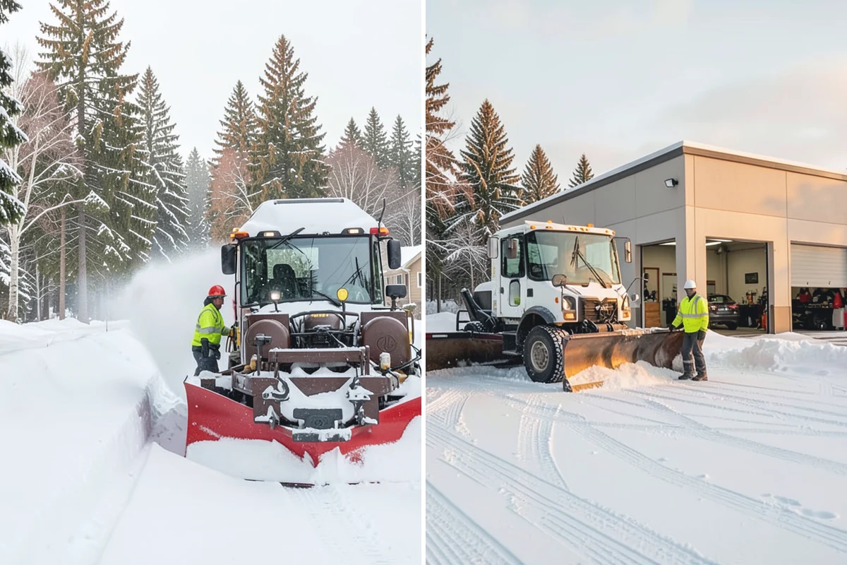 Parking Lot Salting in Renton, King County, WA - We confirm temperatures fall within salt's effective range