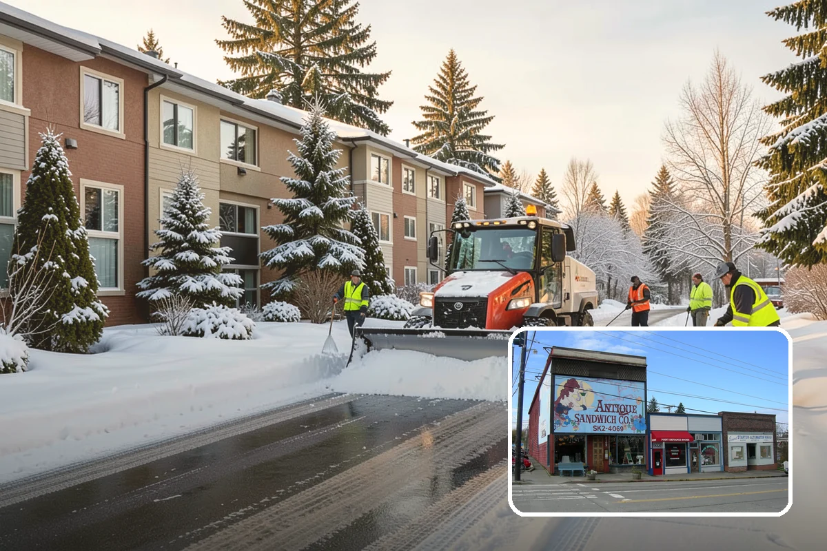Parking Lot Salting in Ruston, Pierce County, WA - Effective across typical lowland ice temperatures