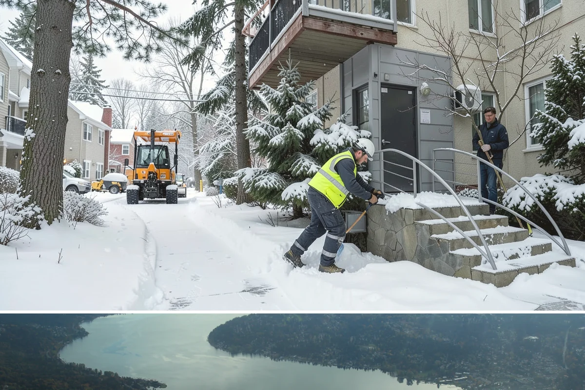 Parking Lot Salting in Sammamish, King County, WA - Salting runs strongest through the mid-winter freeze window of December to February.