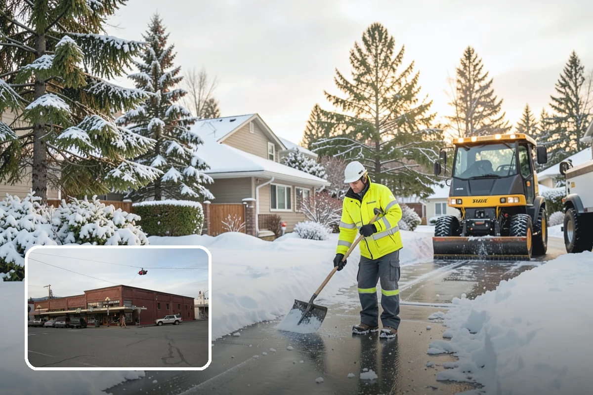 Parking Lot Salting in Sedro-Woolley, Skagit County, WA - Effective across typical lowland ice temperatures