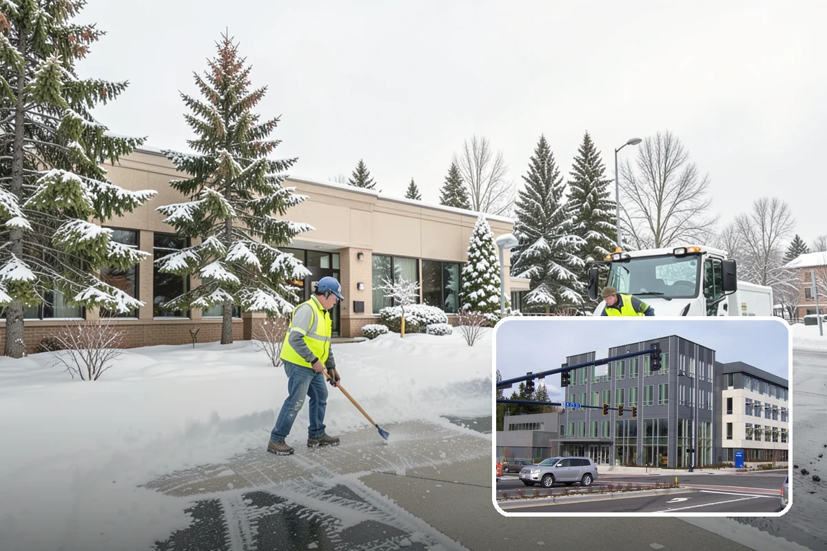Parking Lot Salting in Shoreline, King County, WA - Effective across typical lowland ice temperatures