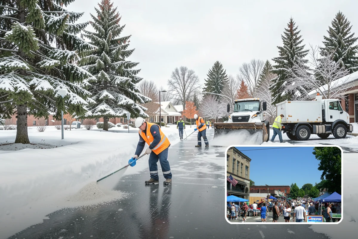 Parking Lot Salting in Snohomish, Snohomish County, WA - Effective across typical lowland ice temperatures