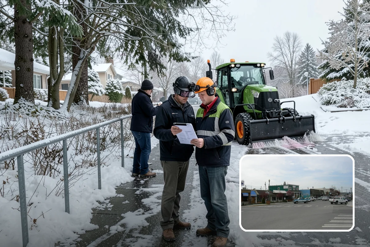 Parking Lot Salting in Stanwood, Snohomish County, WA - Effective across typical lowland ice temperatures