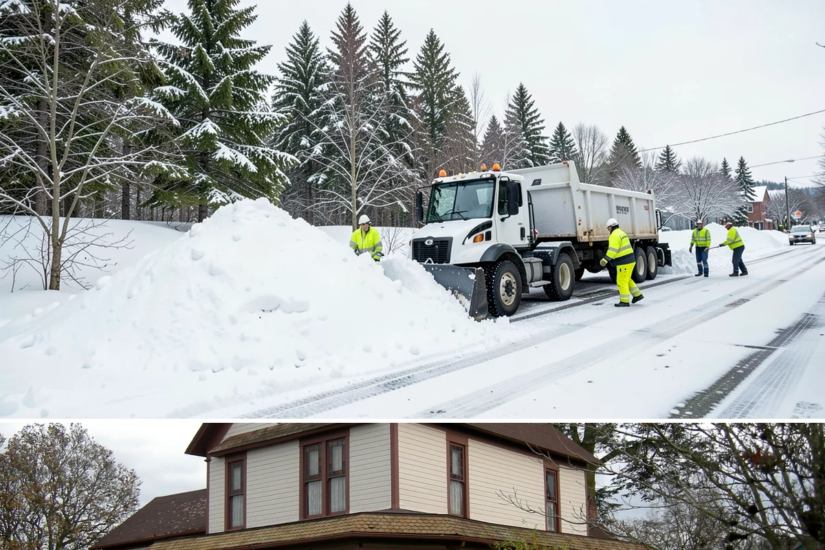 Parking Lot Salting in Sumner, Pierce County, WA - Salting runs strongest through the mid-winter freeze window of December to February.