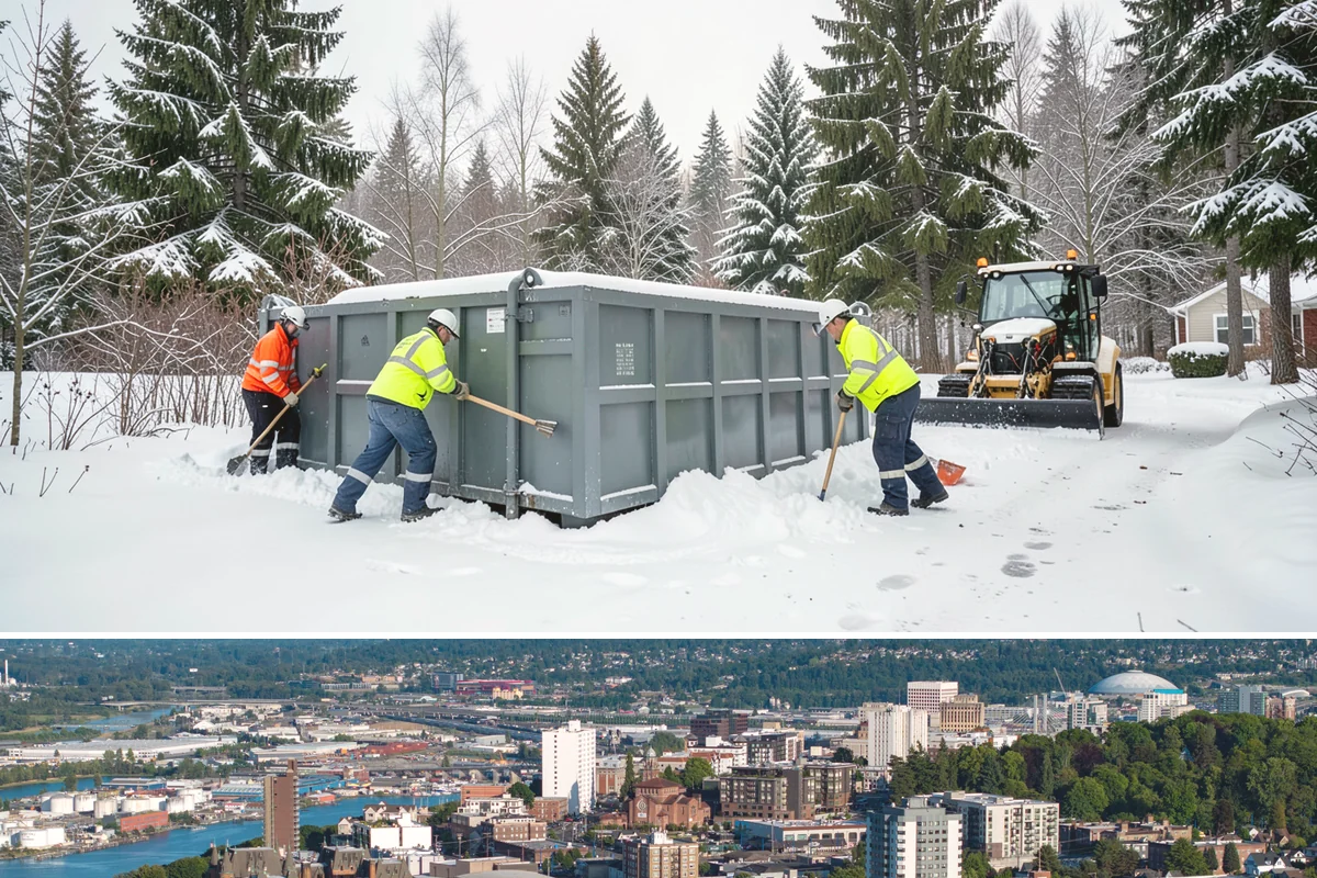 Parking Lot Salting in Tacoma, Pierce County, WA - Salting runs strongest through the mid-winter freeze window of December to February.