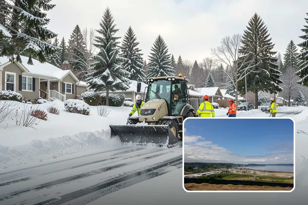 Parking Lot Salting in University Place, Pierce County, WA - Effective across typical lowland ice temperatures