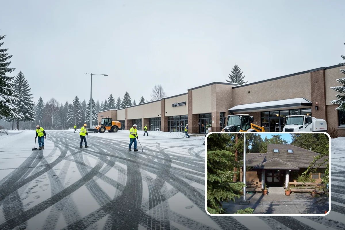 Parking Lot Salting in Yarrow Point, King County, WA - Effective across typical lowland ice temperatures
