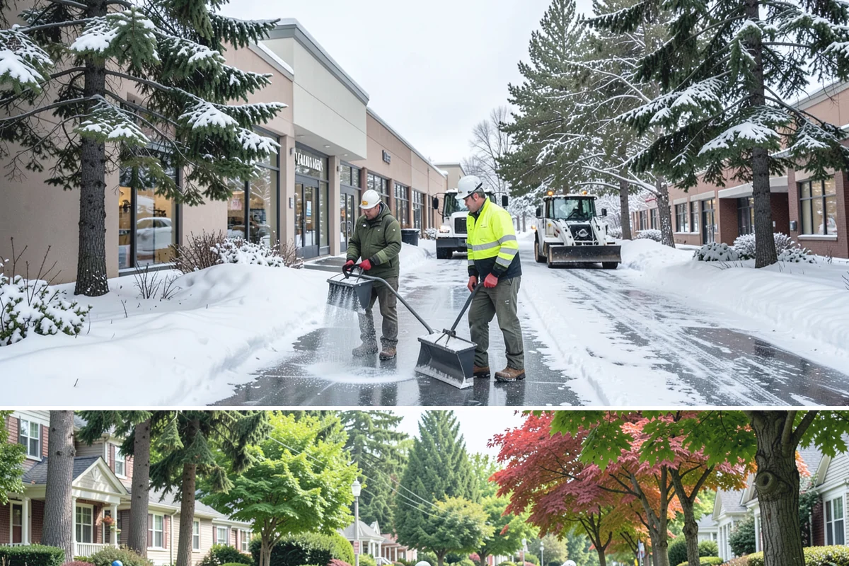 Parking Lot Sanding in Beaux Arts Village, King County, WA - Sanding is most needed during deep-cold snaps from December through early February.