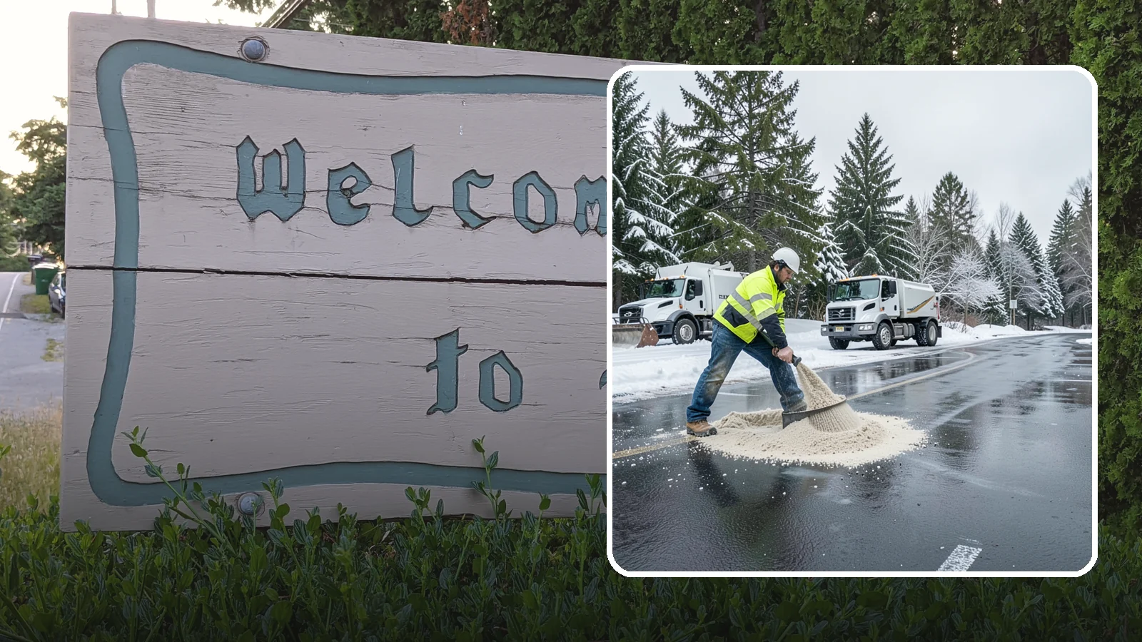 Parking Lot Sanding in Brier, Snohomish County, WA - When temperatures fall too low for salt to work, we spread sand to restore traction across your lot.