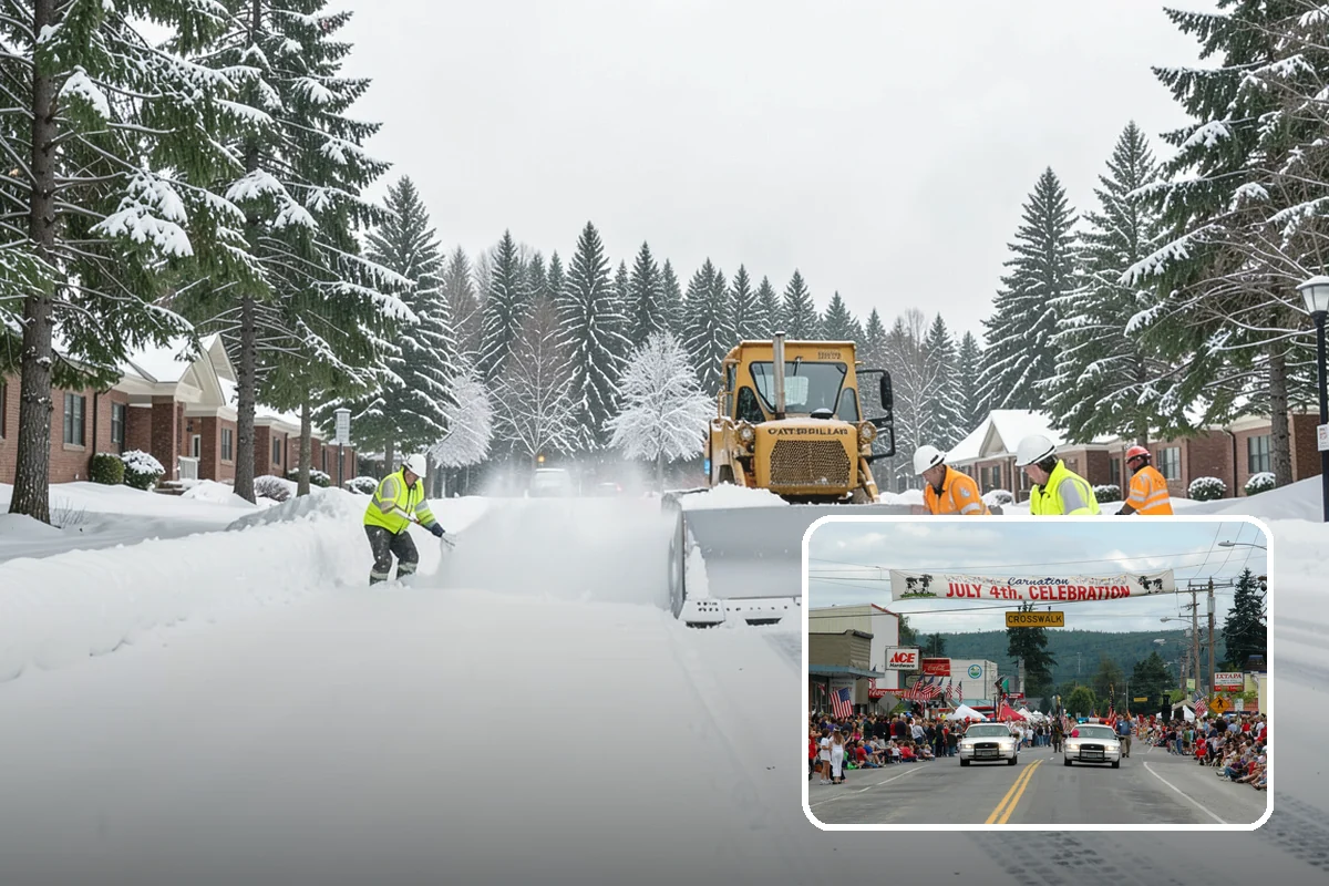 Parking Lot Sanding in Carnation, King County, WA - Immediate traction on packed snow and ice