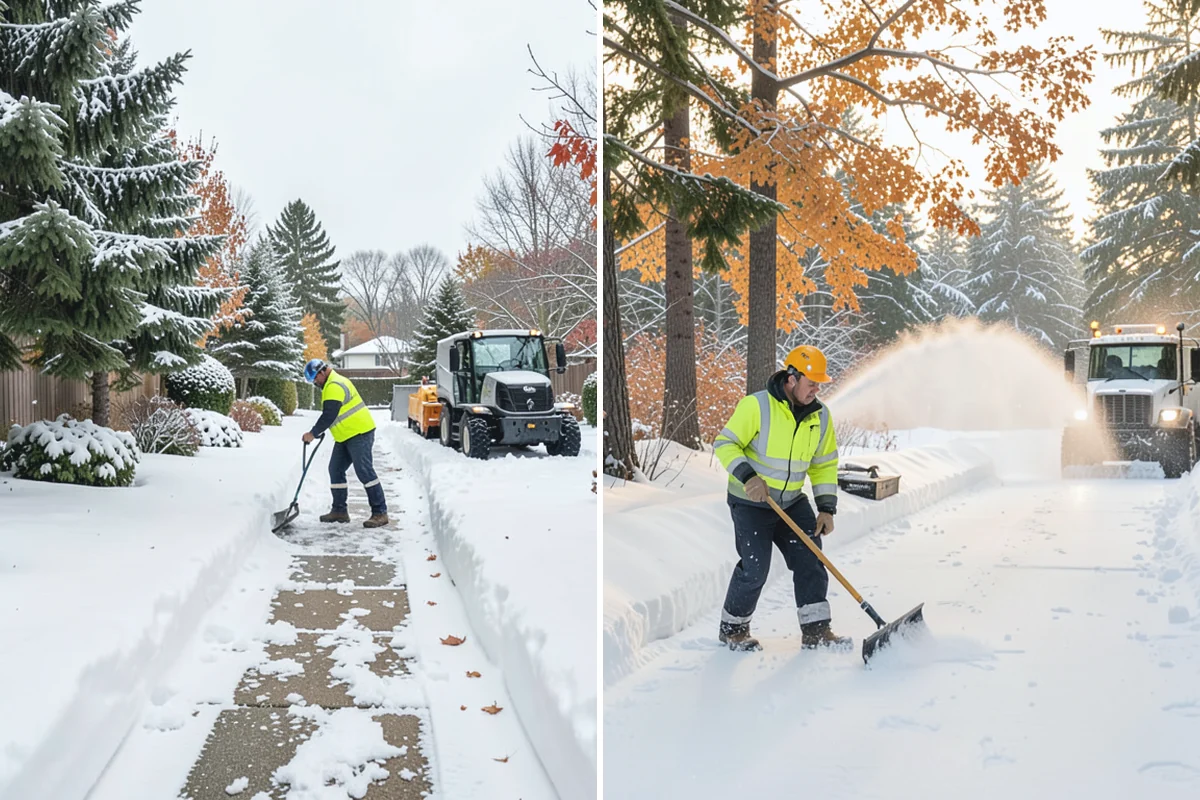 Parking Lot Sanding in Coupeville, Island County, WA - We check pavement temperatures against deicer thresholds