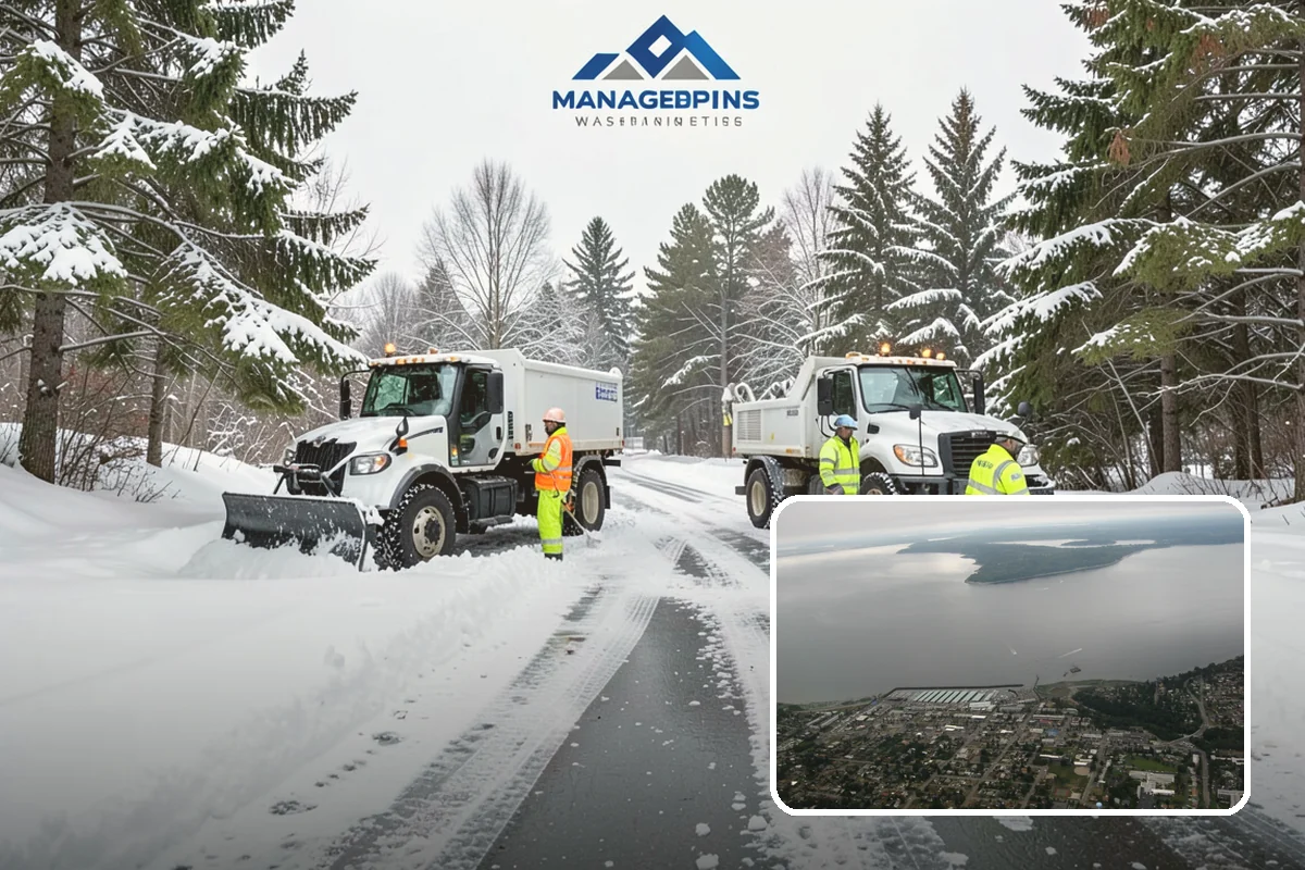 Parking Lot Sanding in Des Moines, King County, WA - Immediate traction on packed snow and ice