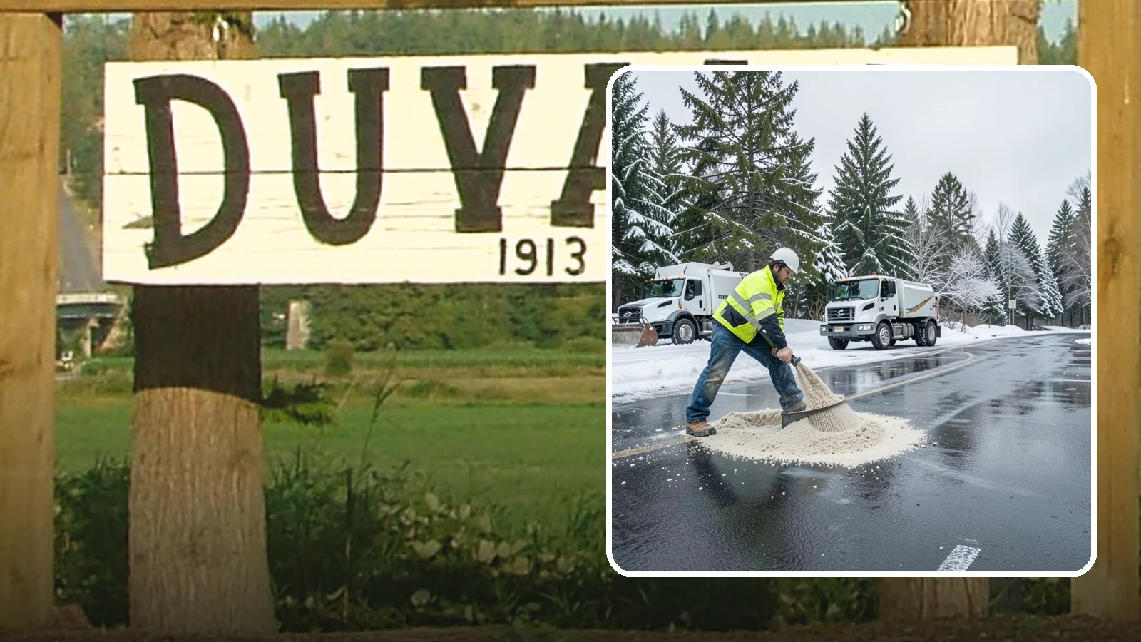 Parking Lot Sanding in Duvall, King County, WA - When temperatures fall too low for salt to work, we spread sand to restore traction across your lot.