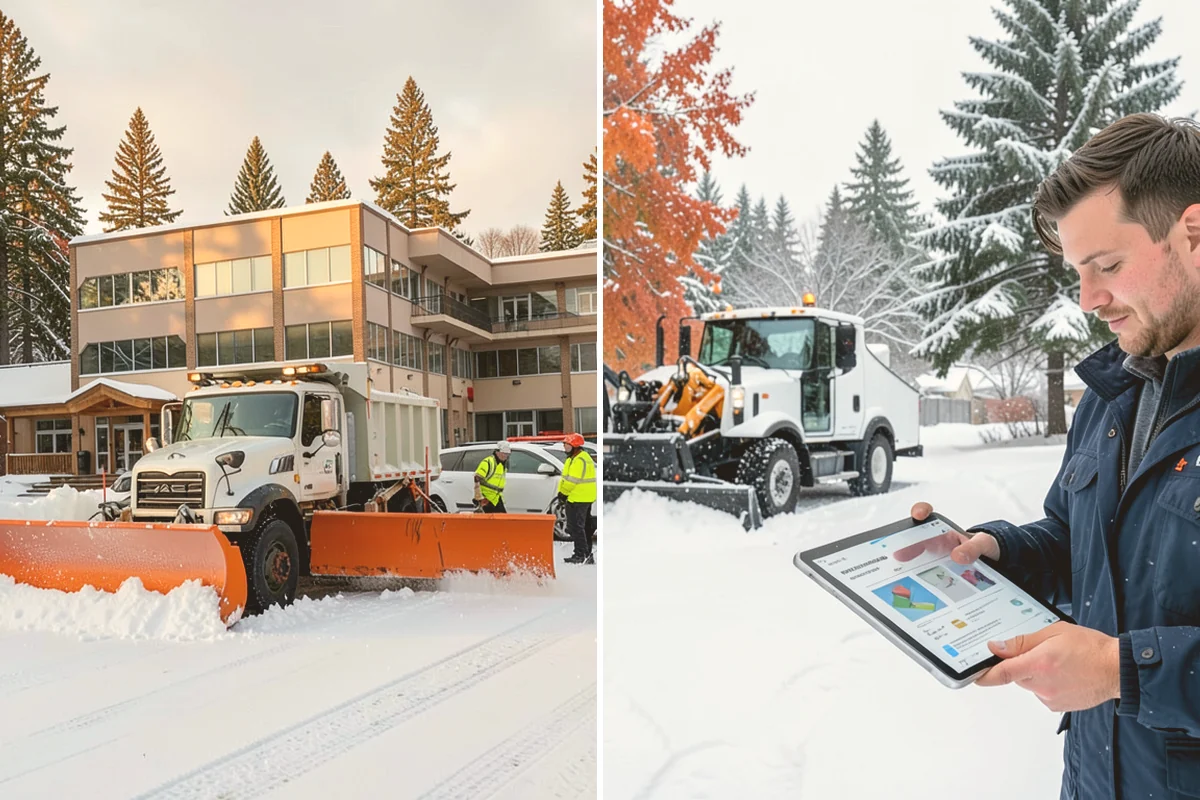 Parking Lot Sanding in Edmonds, Snohomish County, WA - We check pavement temperatures against deicer thresholds