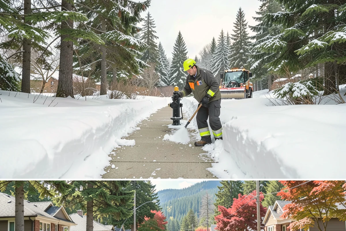 Parking Lot Sanding in Hunts Point, King County, WA - Sanding is most needed during deep-cold snaps from December through early February.