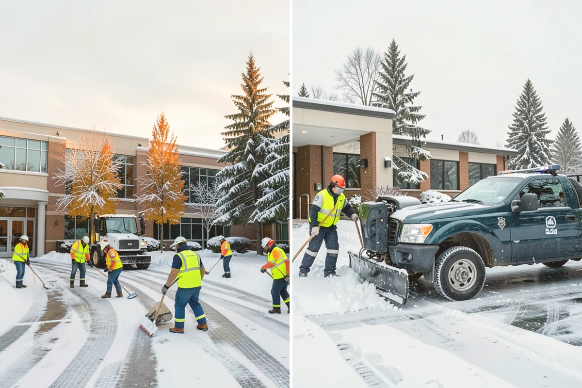 Parking Lot Sanding in Index, Snohomish County, WA - We check pavement temperatures against deicer thresholds