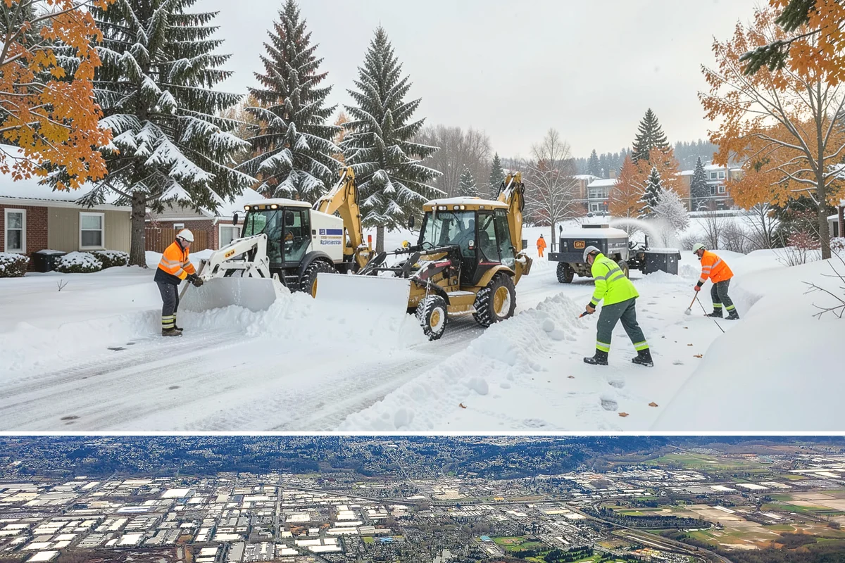 Parking Lot Sanding in Kent, King County, WA - Sanding is most needed during deep-cold snaps from December through early February.