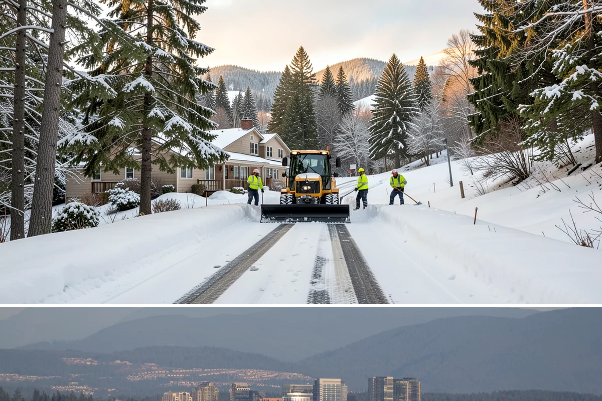 Parking Lot Sanding in Medina, King County, WA - Sanding is most needed during deep-cold snaps from December through early February.