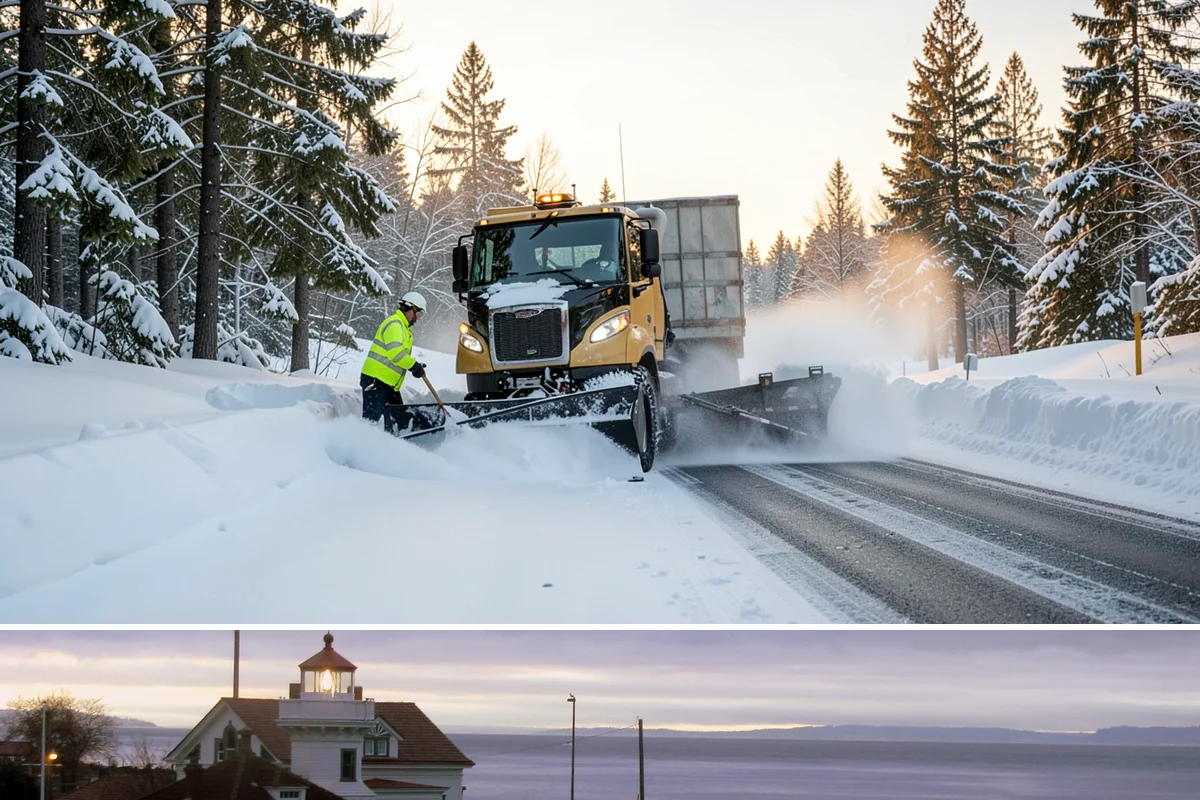 Parking Lot Sanding in Mukilteo, Snohomish County, WA - Sanding is most needed during deep-cold snaps from December through early February.
