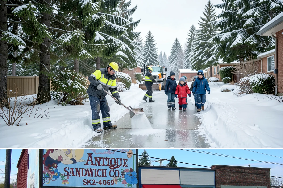 Parking Lot Sanding in Ruston, Pierce County, WA - Sanding is most needed during deep-cold snaps from December through early February.