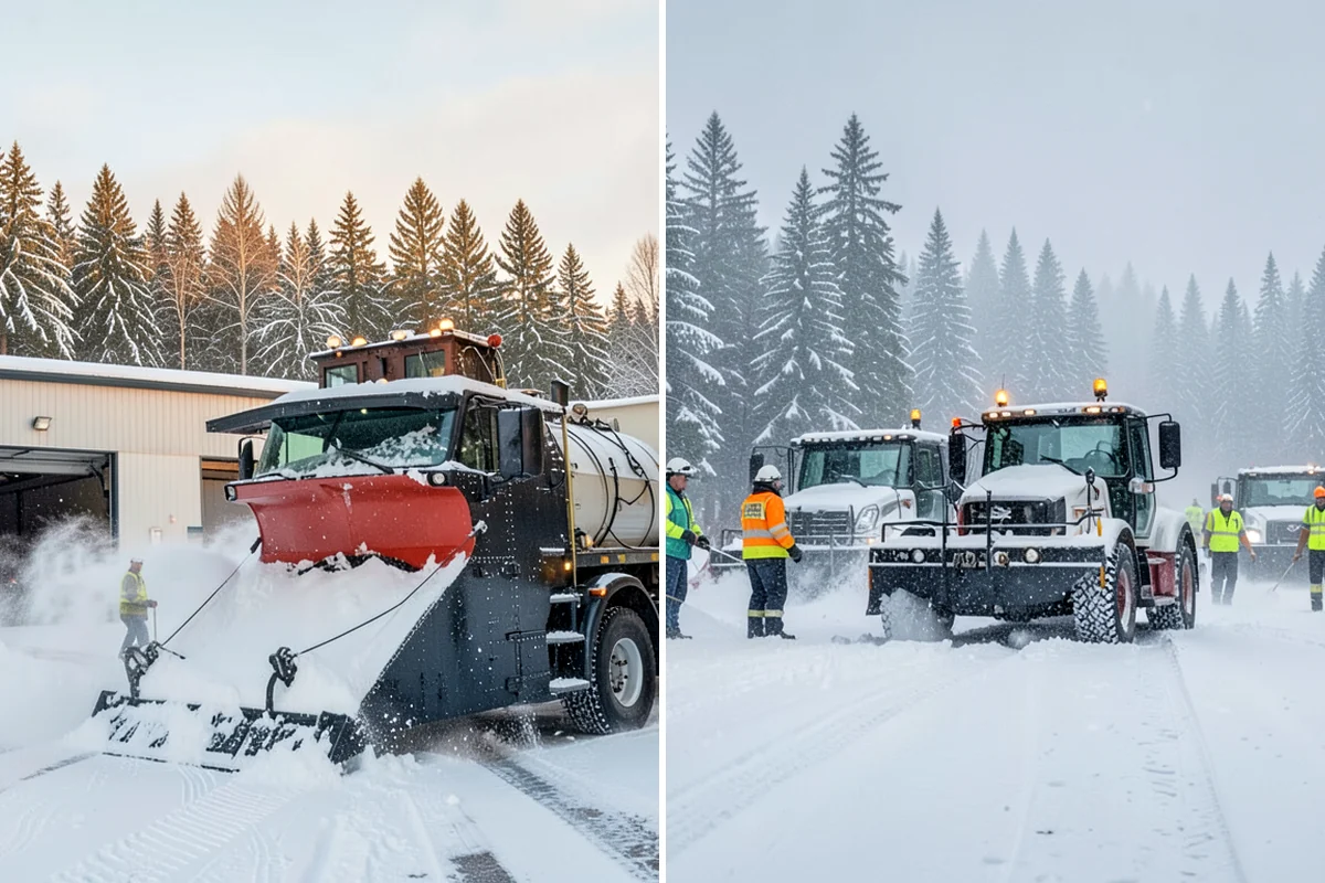Parking Lot Sanding in Seattle, King County, WA - We check pavement temperatures against deicer thresholds