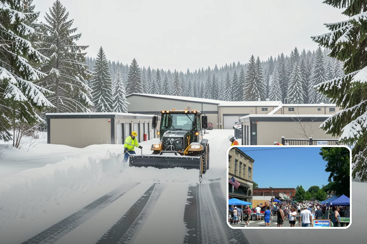 Parking Lot Sanding in Snohomish, Snohomish County, WA - Immediate traction on packed snow and ice