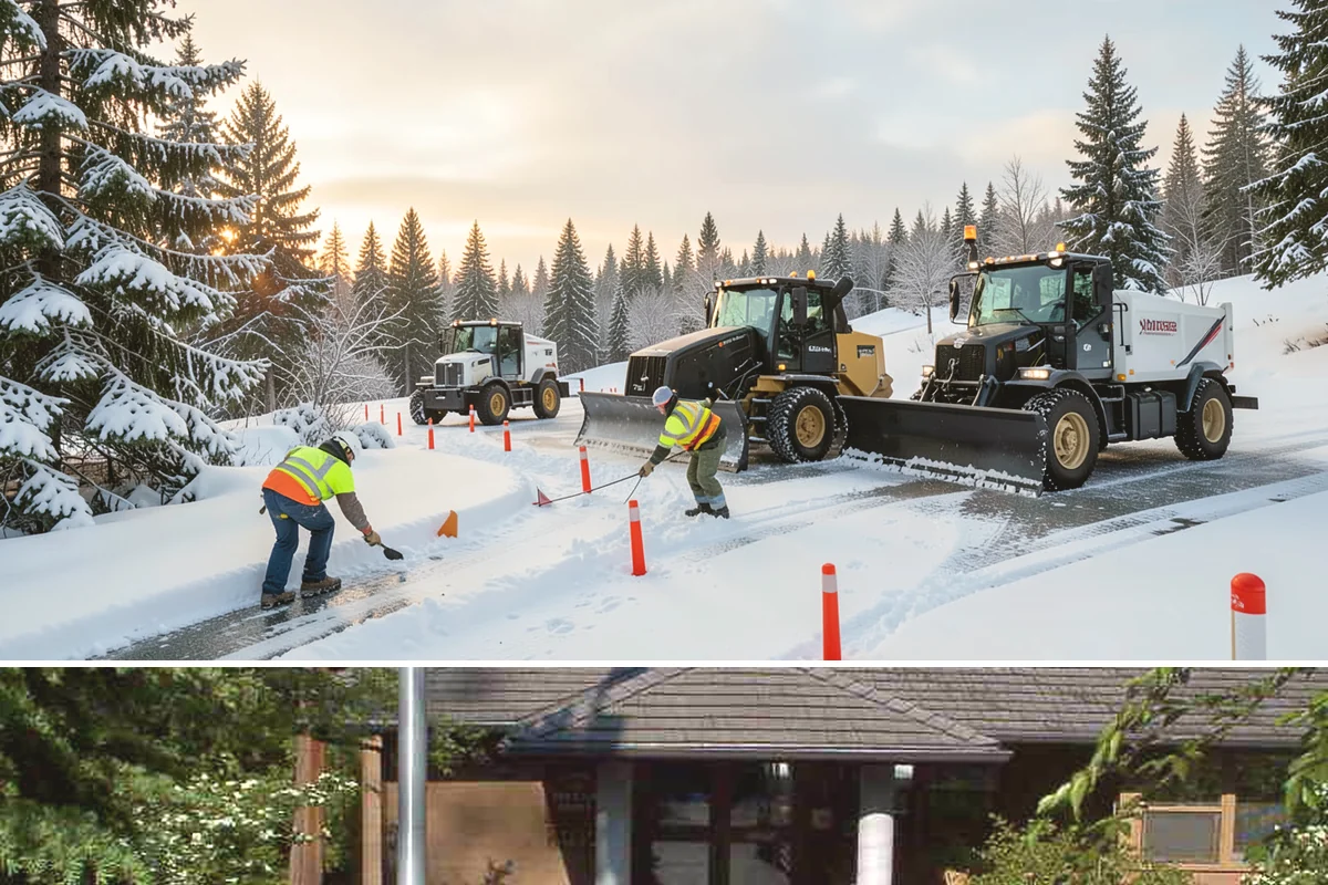 Parking Lot Sanding in Yarrow Point, King County, WA - Sanding is most needed during deep-cold snaps from December through early February.