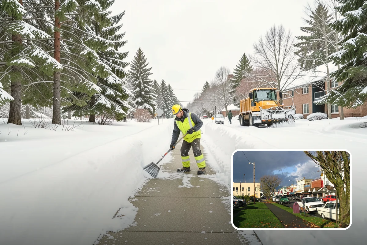 Parking Lot Snow Hauling in Arlington, Snohomish County, WA - Recovers stalls lost to oversized piles