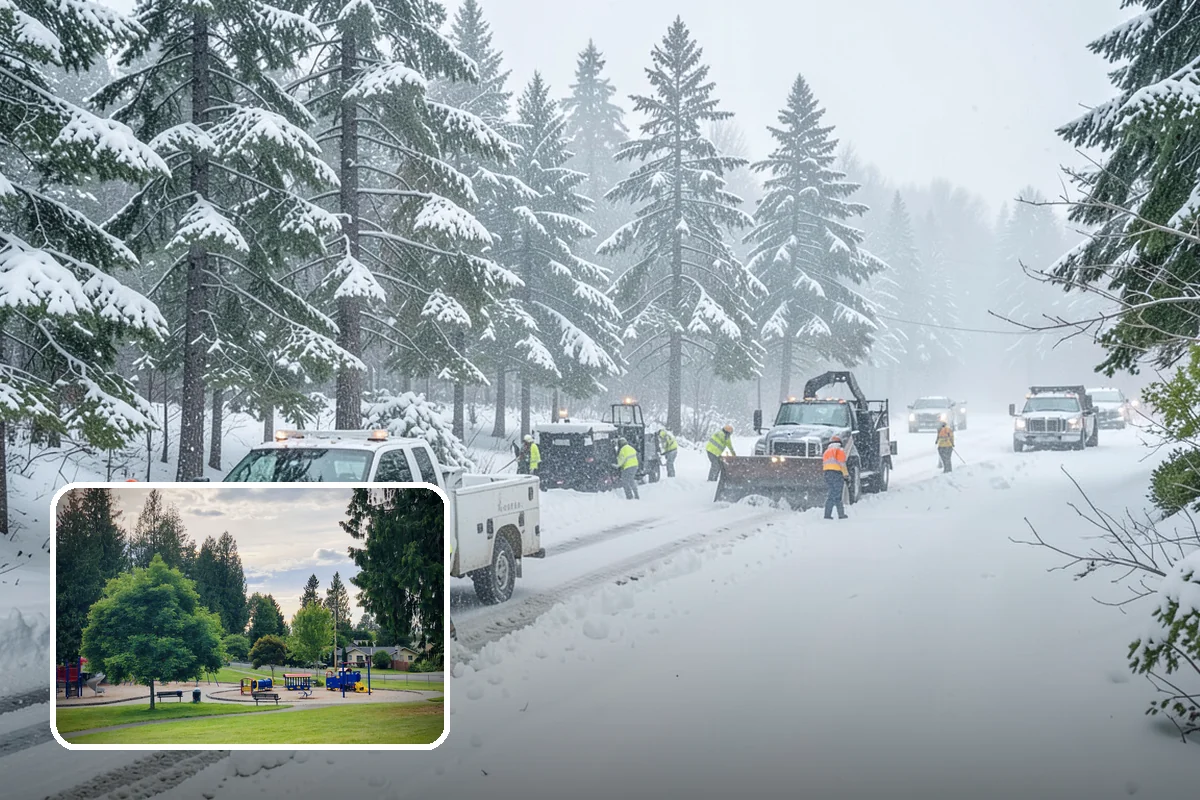 Parking Lot Snow Hauling in Bonney Lake, Pierce County, WA - Recovers stalls lost to oversized piles