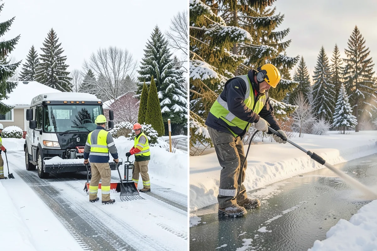 Parking Lot Snow Hauling in Bonney Lake, Pierce County, WA - We assess pile volume and available loading access