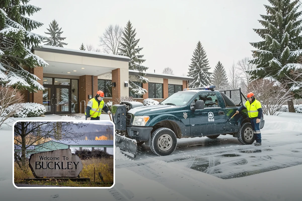 Parking Lot Snow Hauling in Buckley, Pierce County, WA - Recovers stalls lost to oversized piles