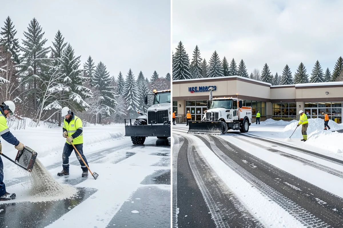 Parking Lot Snow Hauling in Clyde Hill, King County, WA - We assess pile volume and available loading access