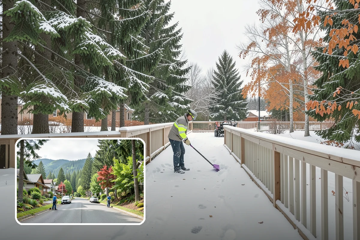 Parking Lot Snow Hauling in Darrington, Snohomish County, WA - Recovers stalls lost to oversized piles