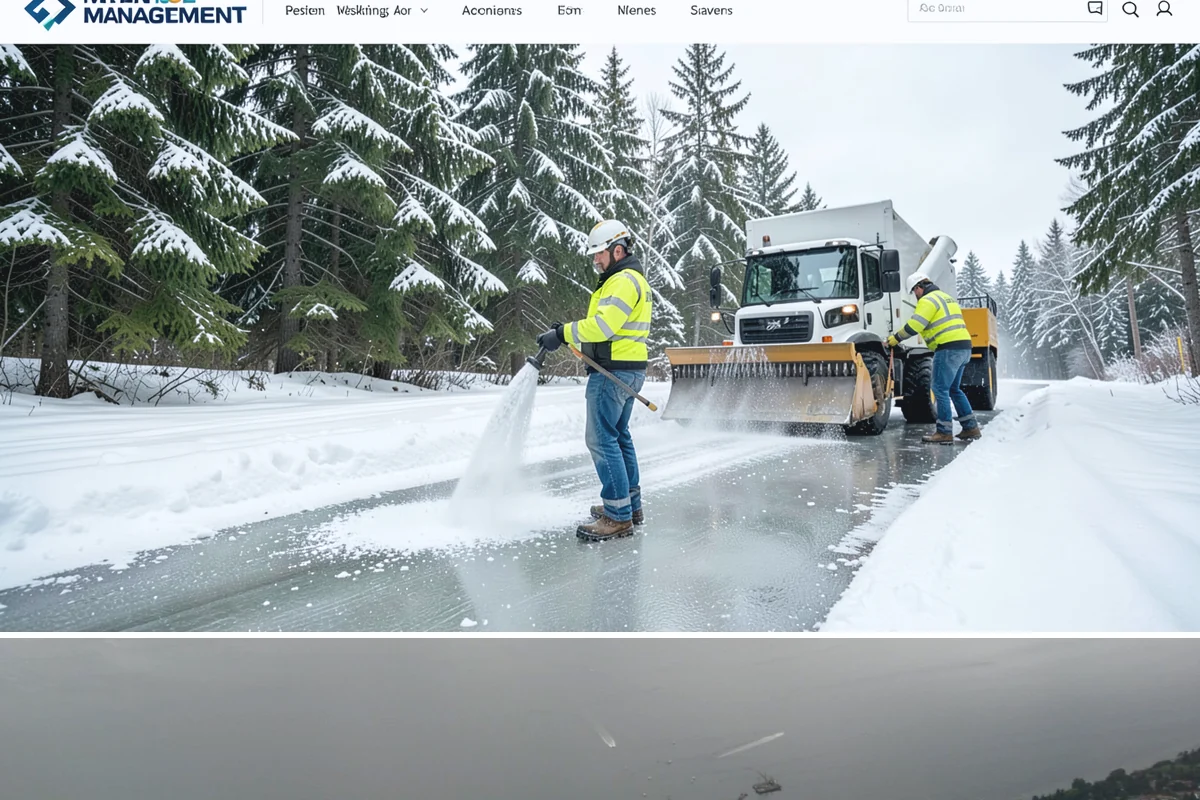 Parking Lot Snow Hauling in Des Moines, King County, WA - Hauling is needed after heavy or repeated storms, most often in January and February.