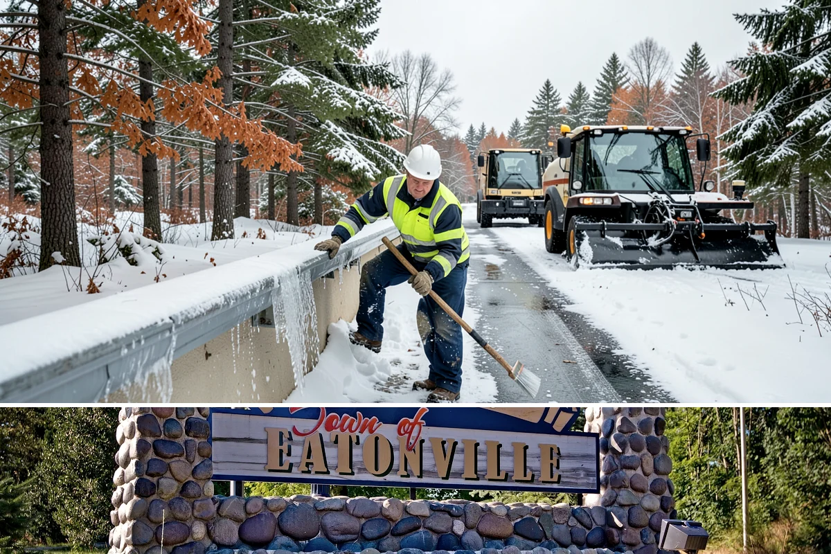 Parking Lot Snow Hauling in Eatonville, Pierce County, WA - Hauling is needed after heavy or repeated storms, most often in January and February.