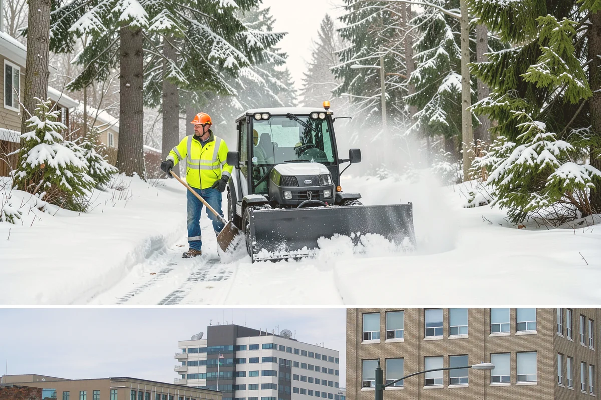 Parking Lot Snow Hauling in Everett, Snohomish County, WA - Hauling is needed after heavy or repeated storms, most often in January and February.