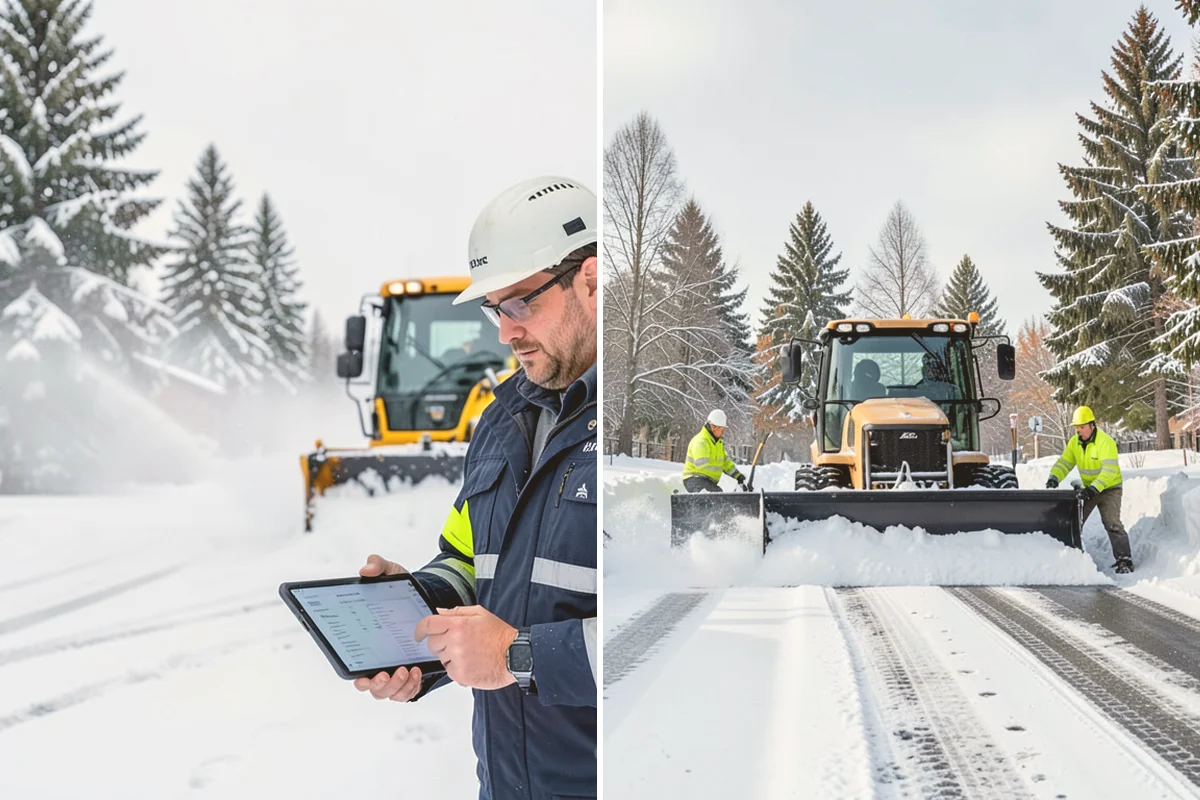 Parking Lot Snow Hauling in Fife, Pierce County, WA - We assess pile volume and available loading access