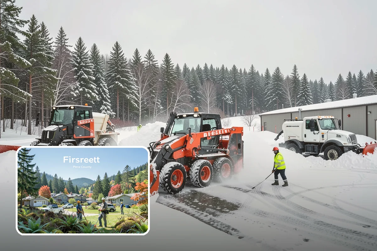 Parking Lot Snow Hauling in Fircrest, Pierce County, WA - Recovers stalls lost to oversized piles