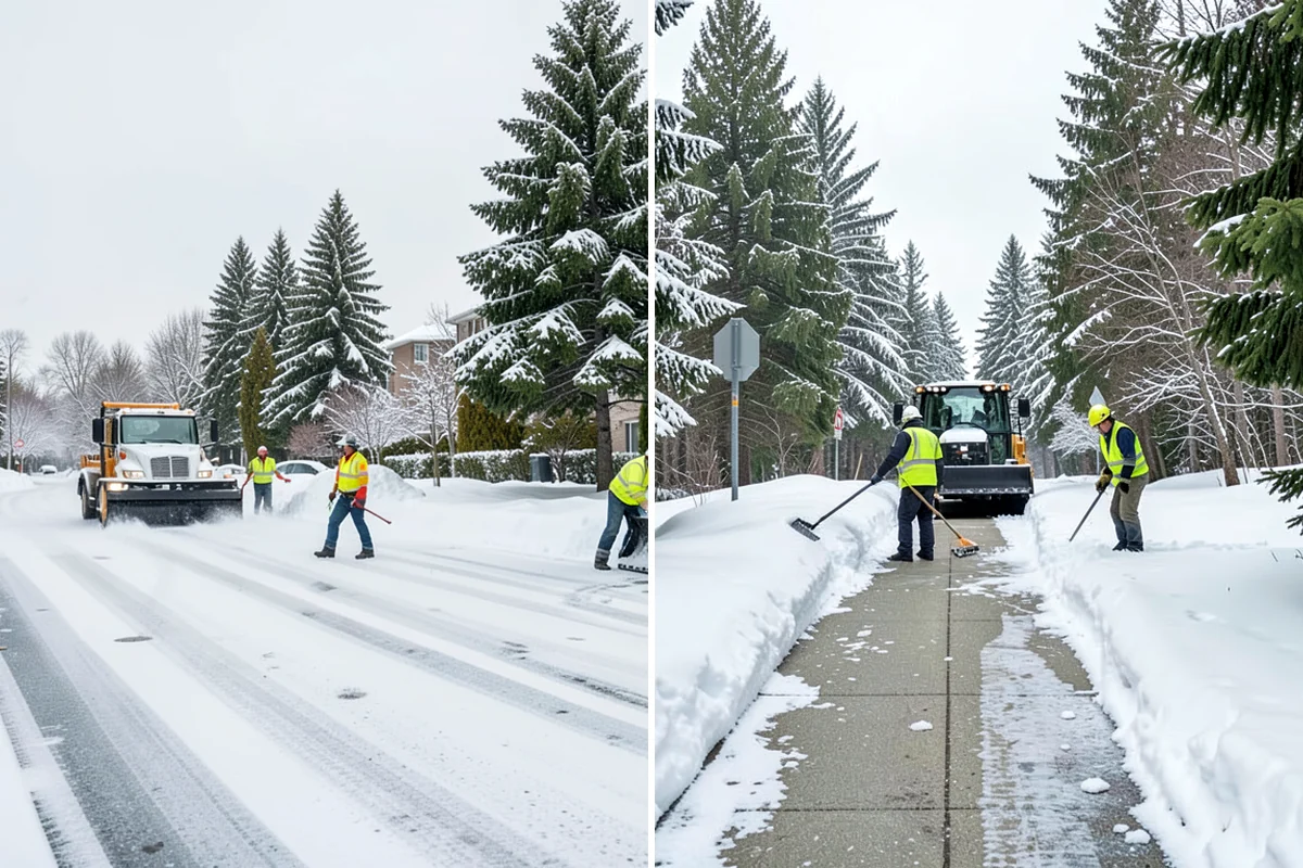 Parking Lot Snow Hauling in Fircrest, Pierce County, WA - We assess pile volume and available loading access