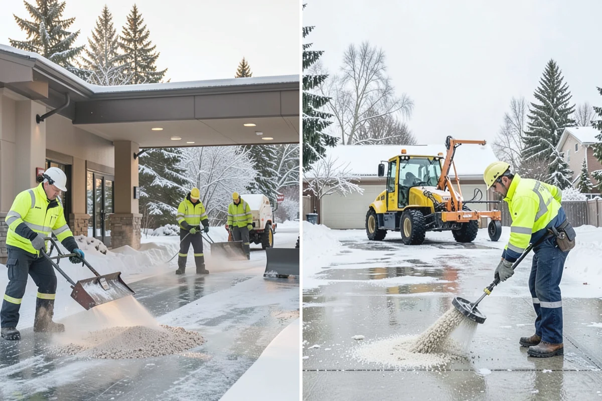 Parking Lot Snow Hauling in Gold Bar, Snohomish County, WA - We assess pile volume and available loading access