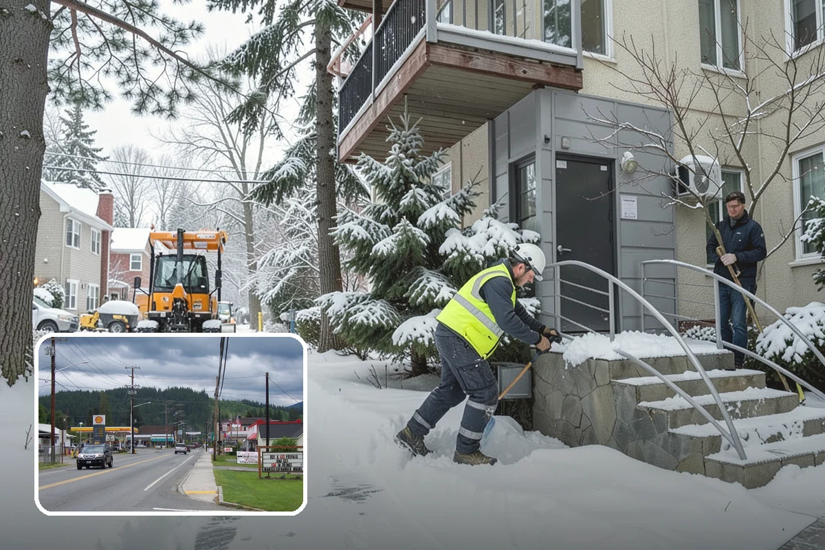 Parking Lot Snow Hauling in Granite Falls, Snohomish County, WA - Recovers stalls lost to oversized piles