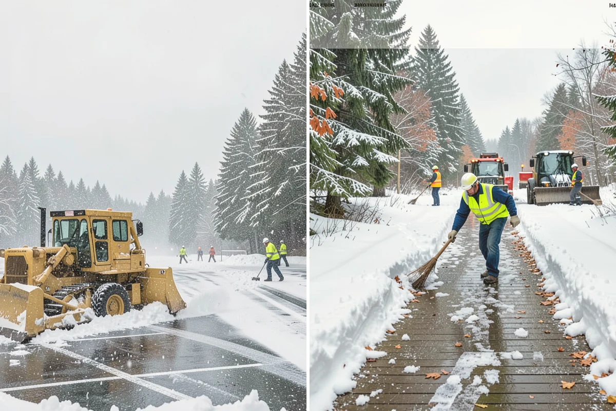 Parking Lot Snow Hauling in Index, Snohomish County, WA - We assess pile volume and available loading access