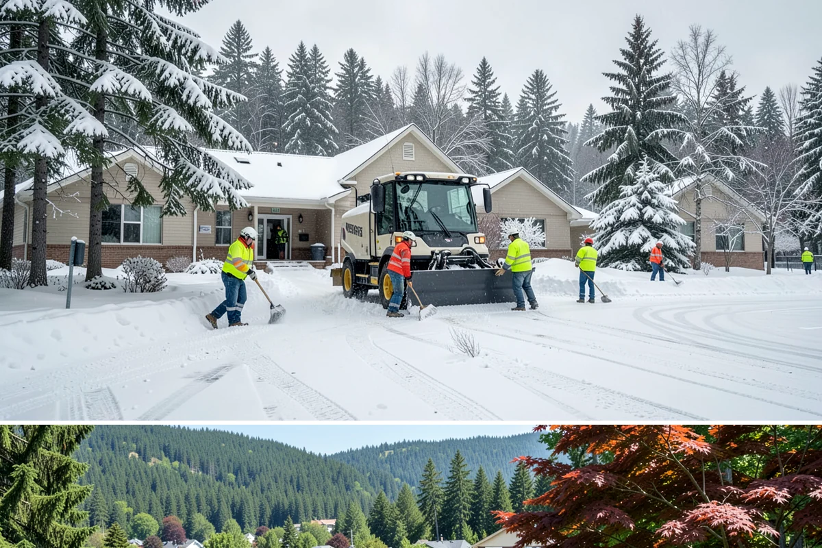Parking Lot Snow Hauling in Index, Snohomish County, WA - Hauling is needed after heavy or repeated storms, most often in January and February.
