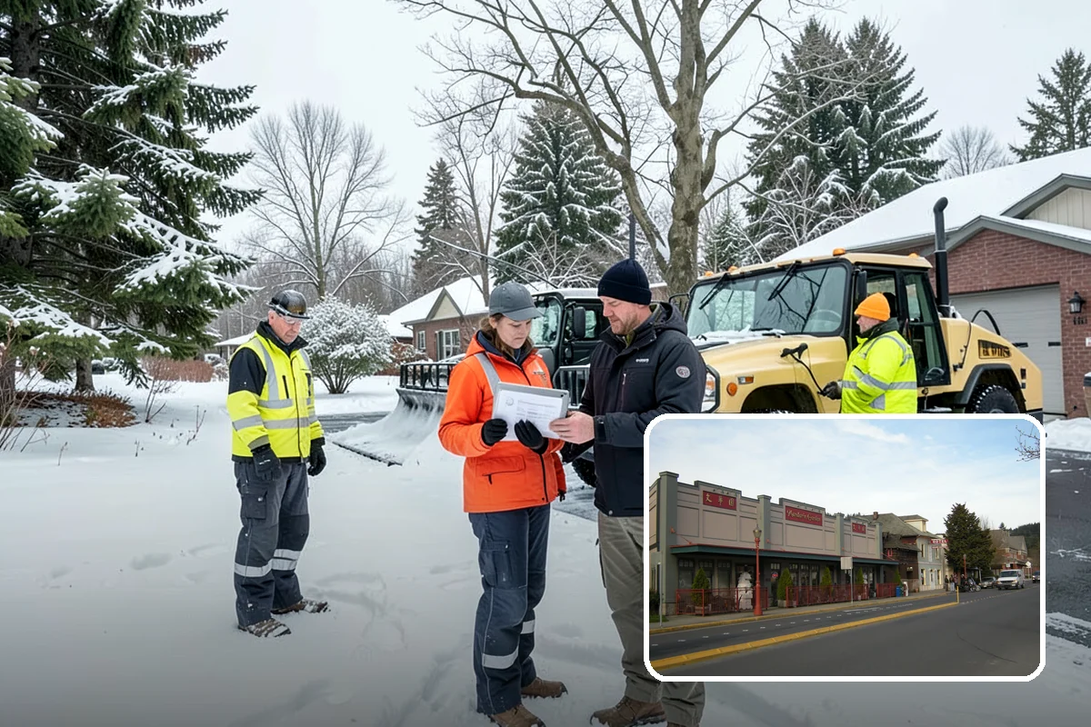 Parking Lot Snow Hauling in Issaquah, King County, WA - Recovers stalls lost to oversized piles
