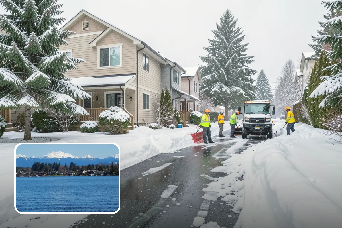 Parking Lot Snow Hauling in Lake Stevens, Snohomish County, WA - Recovers stalls lost to oversized piles