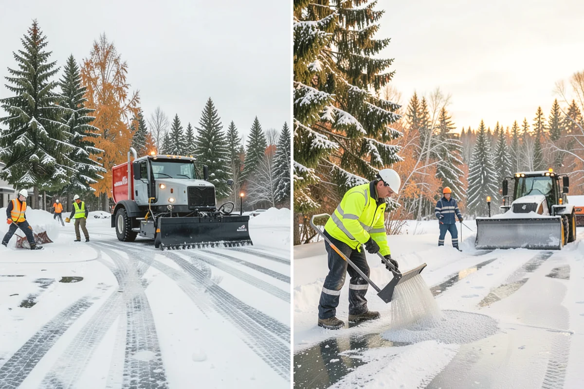 Parking Lot Snow Hauling in Lake Stevens, Snohomish County, WA - We assess pile volume and available loading access
